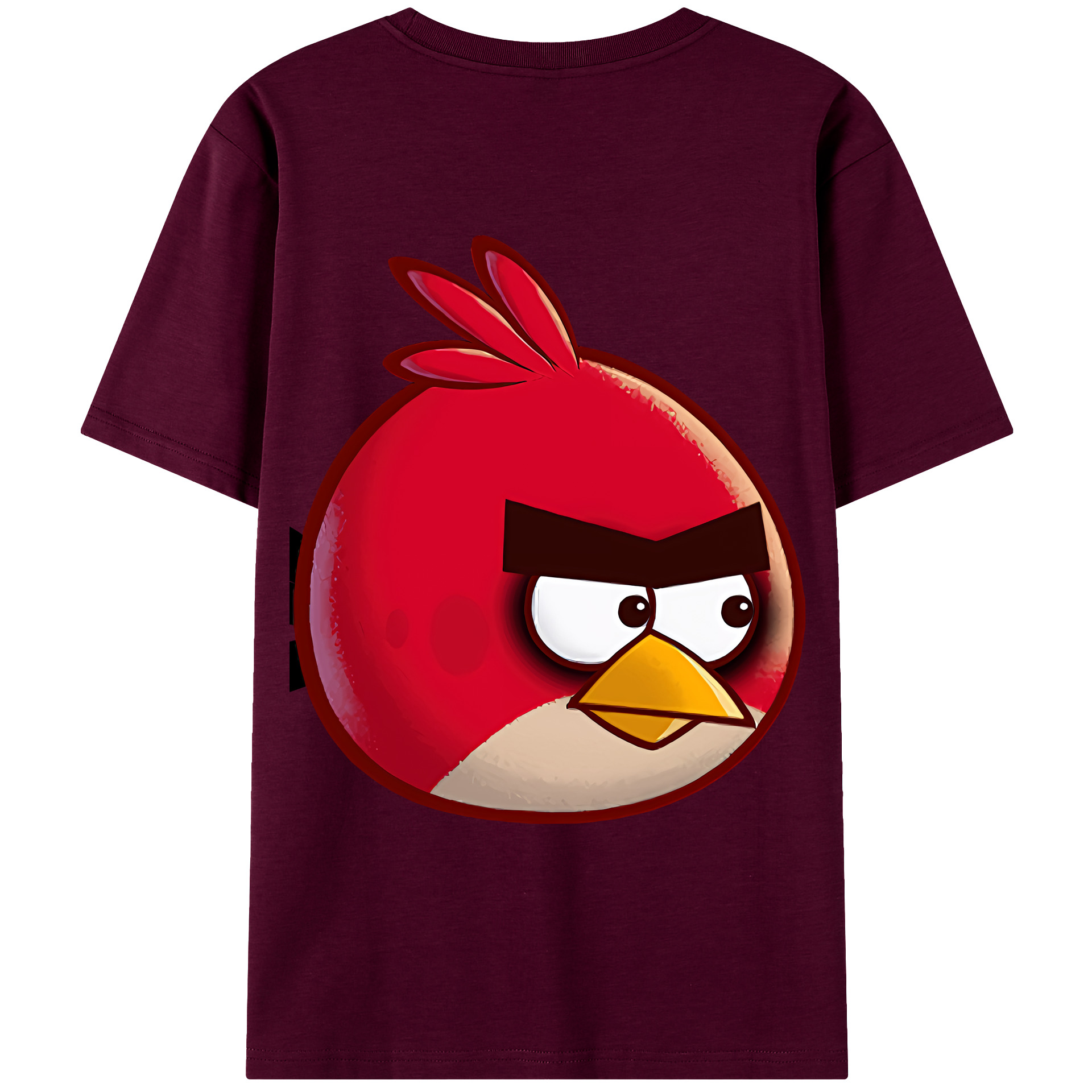 （画像用） Angry Birds アングリーバード レディース半袖Tシャツ(バックプリント)